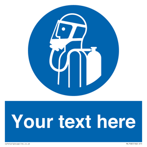 Custom use self contained breathing appliance